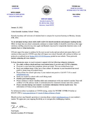 Return to Campus 1/24 (Monday)